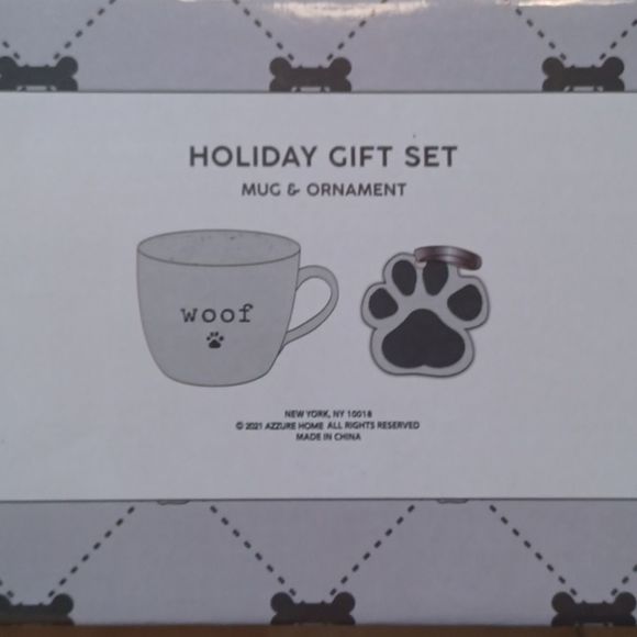 Woof Holiday Mug & Ornament Set - Picture 5 of 7